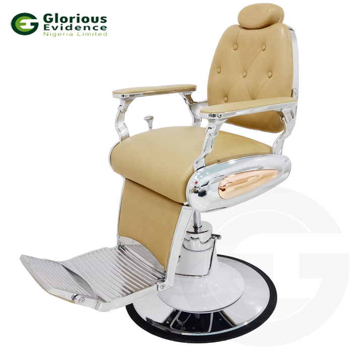 Durable Barber Chair 8777 (Brn)