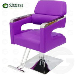 purple styling chair h117