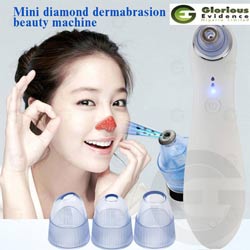 portable diamond peeling facial pore cleanser
