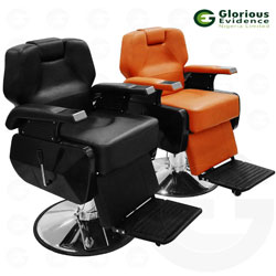 executive barber chair 8020 (brown)