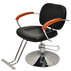 styling chair h7007 (black)