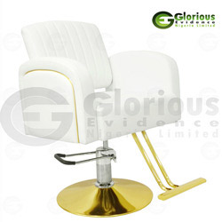 white salon chair h7105